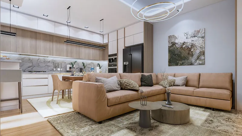 Rinovim Apartamenti KH A05: Projekt Interieri